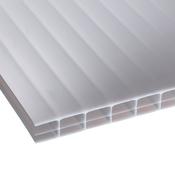 16mm Polycarbonate Sheet Triplewall - Opal 5000mm x 1050mm