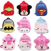 Plush Cartoon School Bag image