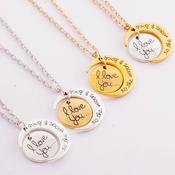 I Love You To The Moon and Back Necklace image