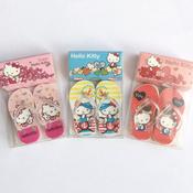 2pcs Cute Slippers Design Hello Kitty Eraser