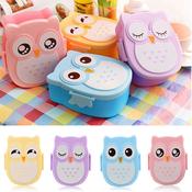 Cute Cartoon Owl Lunch Box image