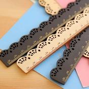 Wooden Ruler 15cm