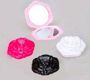 Mini Rose Flower Double Side Makeup Mirror