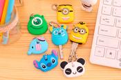 Cartoon Silicone Protective key Case Cover For key Control