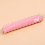 Candy Dot Canvas Zipper Pencil Case image