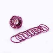 10Pcs Hair Scrunchy Rope Elastics Hairbands