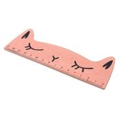 Cartoon Cute Cat Wooden Ruler 15CM