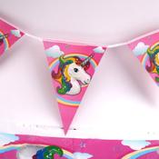 1x Unicorn Banner for Birthday