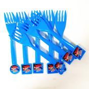 10x Mcqueen Cars Forks