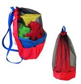 Portable Kids Net Beach Toys Storage Mesh Bag