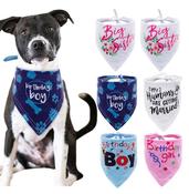 Dog Bandana Bibs Head Scarf