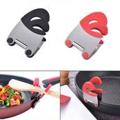 Stainless Steel Spoon Rest Pots Clip