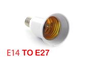 E14 to E27 Lamp Bulb Socket base Holder Converter