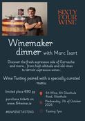 64 Tasting: Winemaker Dinner w/ Marc Isart