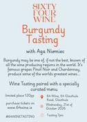 64 Wine: Burgundy Tasting with Aga Niemiec