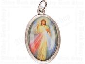 Medal - Oxidised/Divine Mercy Picture
