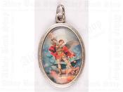 Medal - Oxidised/Saint Michael Picture