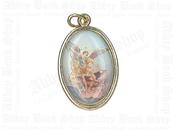 Saint Michael Medal/Gold Finish