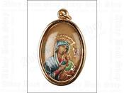 Perpetual Help Picture - Medal/Gold Finish