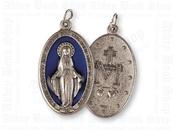 Miraculous Medal With Varnish 1 1/2"