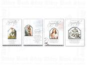 Mass Card/Silver Blocked/4 Designs