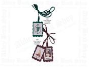 Green Scapular With Leaflet