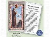 Picture Medal &amp;amp; Foil Leaflet/Saint Francis