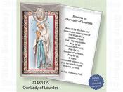 Picture Medal &amp;amp; Foil Leaflet/Lourdes
