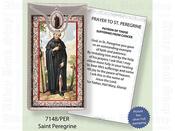 Picture Medal &amp;amp; Foil Leaflet/Saint Peregrine