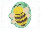 The Bee-Attitudes - Wood Prayer Plaque