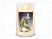 LED Candle - Scented - Christmas Blessings image