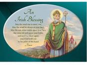 Saint Patrick Blessing - Ceramic Oval Plaque