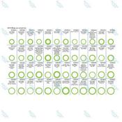 48 Piece o-ring kit 11.5 - 18mm