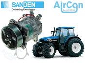 New Holland TM, TV, 60 series ac compressor