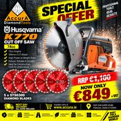 Special Offer 2 - Husqvarna K770 Cut Off Saw + 5 x STS 0300 Quality Diamond Blades image