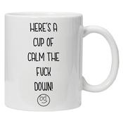 Calm the f**k down (Mug) image