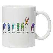 Monday to saturday (Mug) image