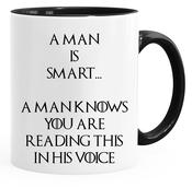 A man is smart (Mug) image