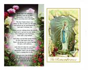 Our Lady of Lourdes Grotto Memorial Mass Card