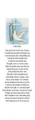 Peaceful Dove &amp;amp; Rosary "I'm Free" Memorial Bookmark