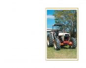 Personalised Vintage Tractor Irish Wallet Memorial Card image