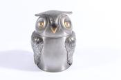 Midcentury ice bucket in the form of an owl image