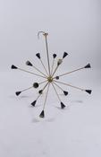 Large Sixteen Arm Sputnik Chandelier image