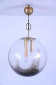 Vintage Italian decorative glass globe light