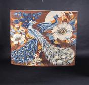 Vintage decorative tapestry Herve Lelong 1976 image