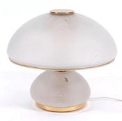 Vintage Italian Luci glass table lamp image