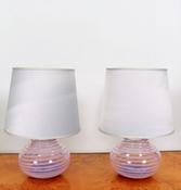 Pair of Vintage Murano Table Lamps image