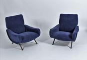 Pair of Early Edition Lady Chairs by Marco Zanuso image