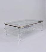 Vintage Sliding Top Italian Coffee Table by Fabian image