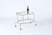 Vintage Italian Gilt Metal Drinks Trolley * SOLD
